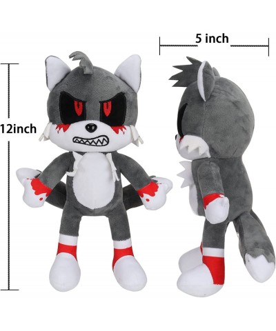 12inch Tails.Exe Plush Toy Stuffed Animal Plush Tails Blood Plushie for Boys Girls Gift $14.84 Plush Figure Toys