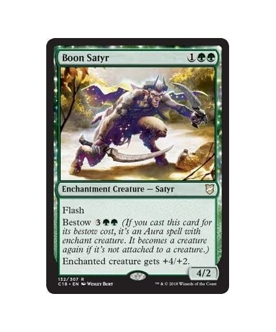 Magic: The Gathering - Boon Satyr - Commander 2018 $10.79 Magic Kits & Accessories