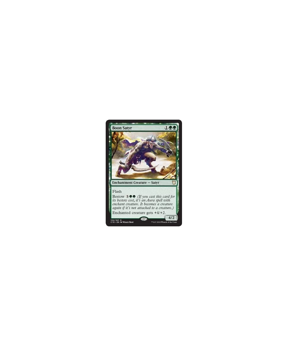 Magic: The Gathering - Boon Satyr - Commander 2018 $10.79 Magic Kits & Accessories