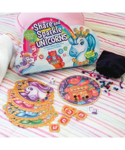 Peaceable Kingdom Share and Sparkle Unicorns Cooperative Strategy Game for Families and Kids Ages 4 & Up $41.84 Board Games