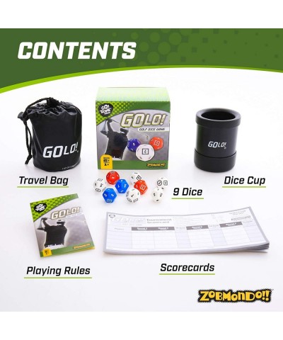 GoLo! Golf Dice Game for Families and Kids Award-Winning Fun Game for Home or Travel Quick to Learn For 1+ Players Ages 6 and...