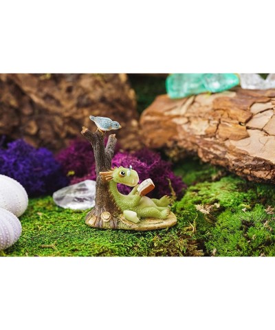 Top Collection Mini Girl Dragon Emberz with Dragonfly Fairy Garden Mini Dragon Miniature Dragon Fairy Dragon $31.50 Miniature...