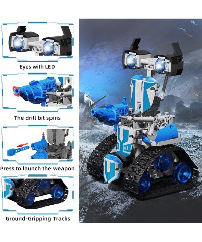 STEM Projects for Kids Ages 8-12 Remote Control and APP Programmable Robot Toys - 520 Pcs Building Science Educational Kit Bu...