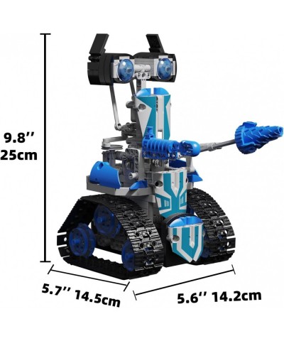 STEM Projects for Kids Ages 8-12 Remote Control and APP Programmable Robot Toys - 520 Pcs Building Science Educational Kit Bu...