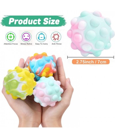 Pop Fidget Ball Popper Its Toys 3D Squeeze Balls Portable Anti Stress Sensory Game Gifts Suitable for Children and Adults 2.7...