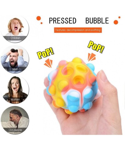 Pop Fidget Ball Popper Its Toys 3D Squeeze Balls Portable Anti Stress Sensory Game Gifts Suitable for Children and Adults 2.7...