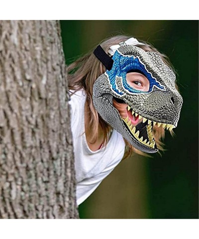 Dinosaur Mask Moving Jaw Raptor Dinosaur Moving Jaw Latex Horror Dinosaur Headgear Halloween Dinosaur Role Play Props $33.49 ...