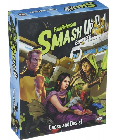 Smash Up Cease & Desist Expansion - Board Game Card Game Cartoon and Movie Parody 2 to 4 Players 30 to 45 Minute Play Time fo...