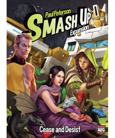 Smash Up Cease & Desist Expansion - Board Game Card Game Cartoon and Movie Parody 2 to 4 Players 30 to 45 Minute Play Time fo...