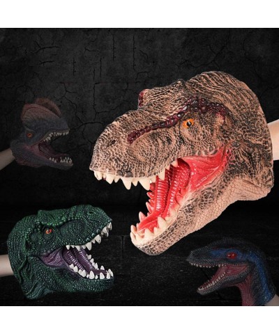 PVC Dinosaur Puppet Storytelling Toy Kids Gift Green Spinosaurus $21.90 Hand Puppets