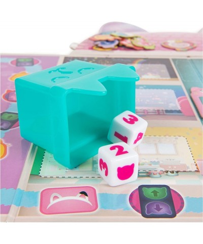 Gabby’s Dollhouse Meow-Mazing Board Game Based on The DreamWorks Netflix Show with 4 Kitty Headbands for Families & Kids Ages...