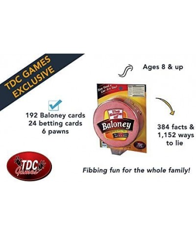 The Game of Baloney Family Board Game $40.93 Board Games