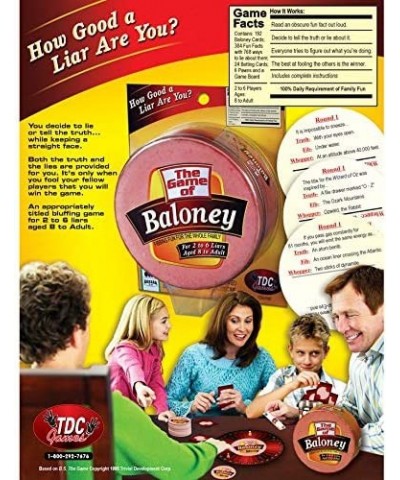 The Game of Baloney Family Board Game $40.93 Board Games