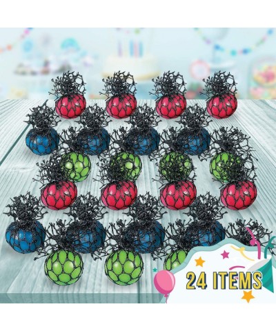 Mesh Color-Changing Mini Squeeze Balls | 24 Pieces | Favors Giveaways Rewards Gifts Takeaways Kid's Birthday Vacation Bible S...