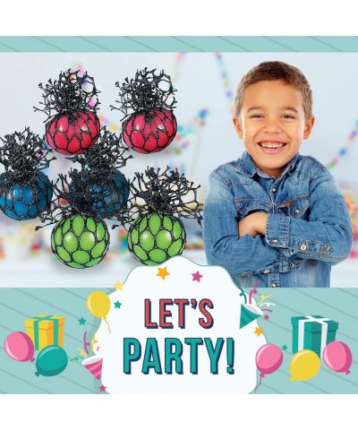 Mesh Color-Changing Mini Squeeze Balls | 24 Pieces | Favors Giveaways Rewards Gifts Takeaways Kid's Birthday Vacation Bible S...