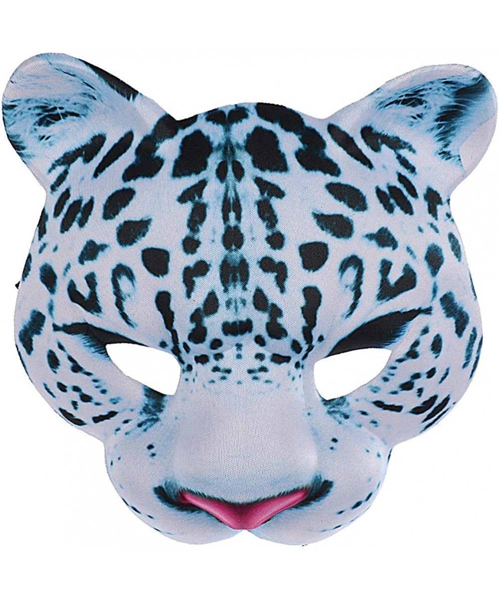 Leopard Party Supplies Mask Halloween Costume Zoo Animal Masks- Halloween Eva Mask Snow Leopard Animal Mask Easter Carnival P...