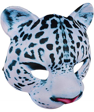 Leopard Party Supplies Mask Halloween Costume Zoo Animal Masks- Halloween Eva Mask Snow Leopard Animal Mask Easter Carnival P...