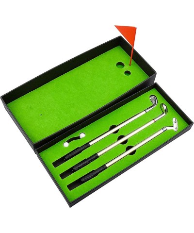 Mini Golf Club Pen Set Gifts for Man Dad Funny Office Souvenir Birthday Gifts for Boss Coworker Unique Novelty Golf Game Desk...