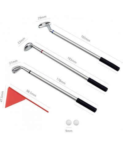 Mini Golf Club Pen Set Gifts for Man Dad Funny Office Souvenir Birthday Gifts for Boss Coworker Unique Novelty Golf Game Desk...