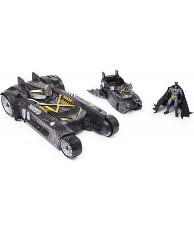 4-inch Action Figure with Batmobile and Batboat 2-in-1 Transforming Vehicle (DC FanDome Exclusive) Black $80.15 Action Figures