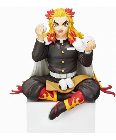 Anime Figure Eat Rice Balls 5.1Inch Perching Action Figure Desk Decorations (Kyojur-Rengok) $25.54 Action Figures