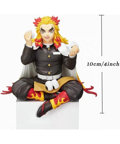 Anime Figure Eat Rice Balls 5.1Inch Perching Action Figure Desk Decorations (Kyojur-Rengok) $25.54 Action Figures