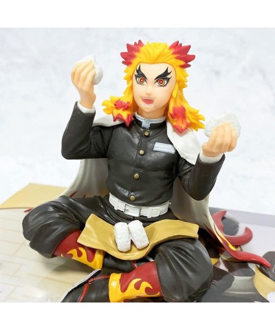 Anime Figure Eat Rice Balls 5.1Inch Perching Action Figure Desk Decorations (Kyojur-Rengok) $25.54 Action Figures