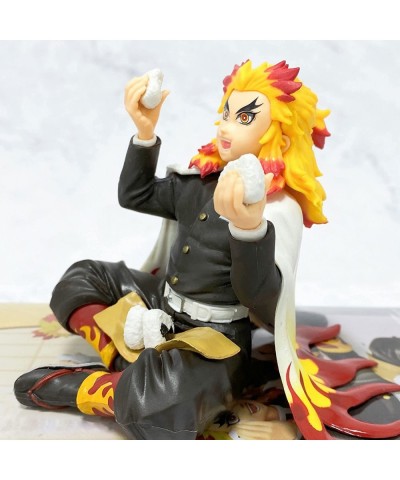 Anime Figure Eat Rice Balls 5.1Inch Perching Action Figure Desk Decorations (Kyojur-Rengok) $25.54 Action Figures