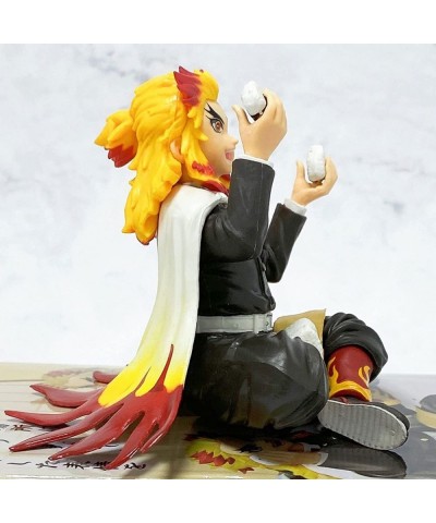 Anime Figure Eat Rice Balls 5.1Inch Perching Action Figure Desk Decorations (Kyojur-Rengok) $25.54 Action Figures