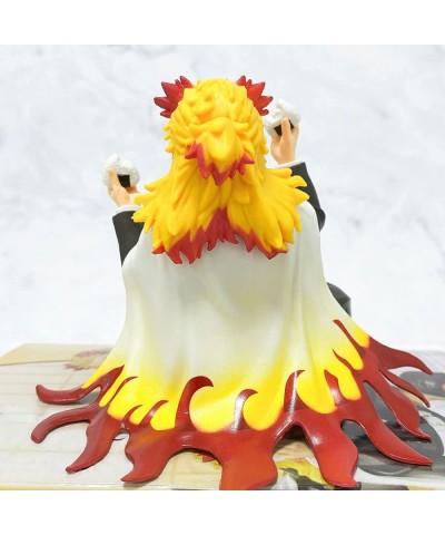 Anime Figure Eat Rice Balls 5.1Inch Perching Action Figure Desk Decorations (Kyojur-Rengok) $25.54 Action Figures