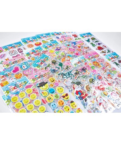 3D Stickers for Kids & Toddlers 1500+ Puffy Stickers for Scrapbooking Bullet Journal 66 Sheets Variety Pack Including Animals...