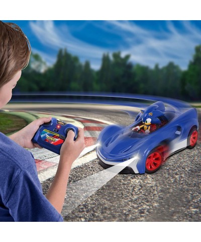 Team Sonic Racing 2.4GHz Radio Control Toy Car with Turbo Boost - Sonic The Hedgehog 601 $45.45 Play Figure Vehicles