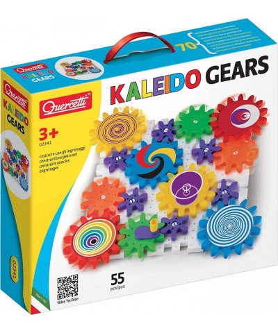 Kaleido Gears - 55 Piece Building Set with 3 Different Sized Gears $57.97 Toy Interlocking Gear Sets