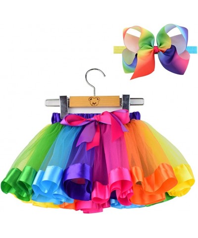 LayeredTulle Rainbow Tutu Skirt for Newborn Baby Girls 1st Birthday Photography Outfit Sets. $24.69 Kids' Costumes