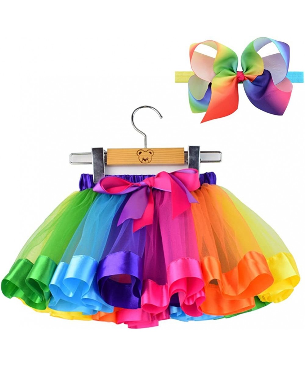 LayeredTulle Rainbow Tutu Skirt for Newborn Baby Girls 1st Birthday Photography Outfit Sets. $24.69 Kids' Costumes