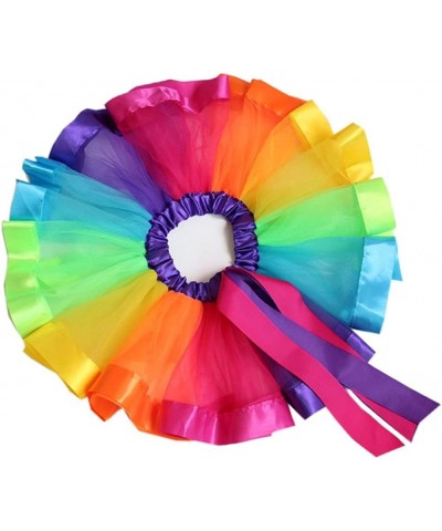 LayeredTulle Rainbow Tutu Skirt for Newborn Baby Girls 1st Birthday Photography Outfit Sets. $24.69 Kids' Costumes