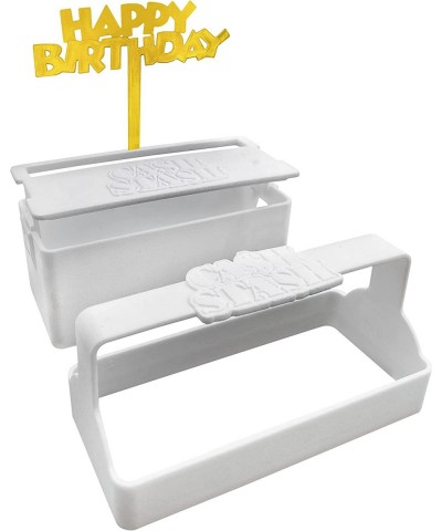 Cash Stash Cake Surprise Pull Out Money Box for Birthday Cake Holds Up To 50 Bills Happy Birthday Cake Topper Includes Cake C...