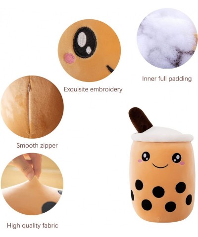 13.7 Inch Round Eye Boba Milk Tea Cup Plush Toy Soft Hugging Cushion Pillow Cute Mascot Toys for Kids Billow Boy Girl Birthda...