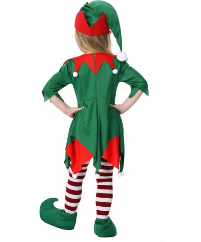 Santa's Helper Elf Costume for Toddler Girls $43.69 Kids' Costumes