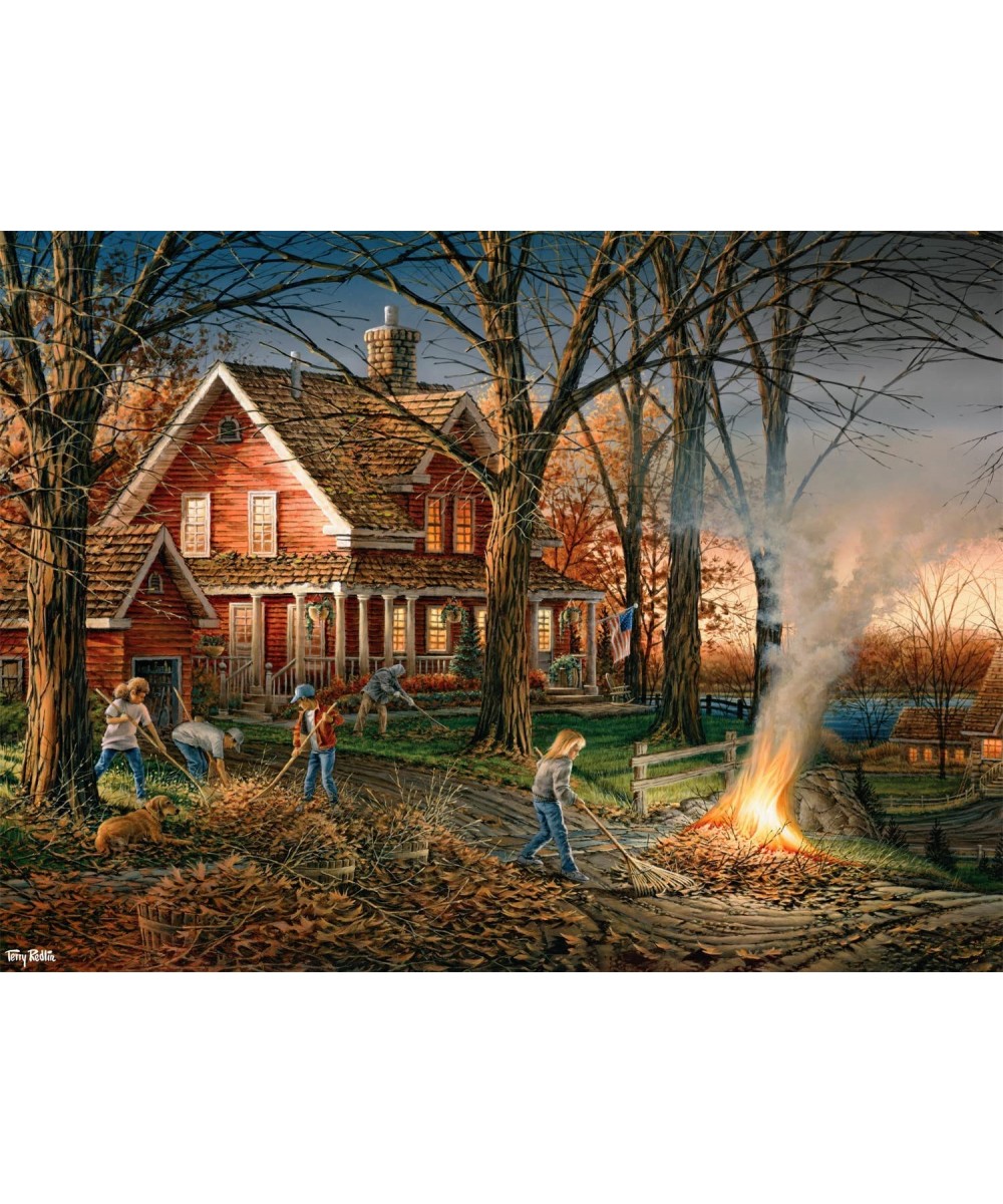 Terry Redlin - Autumn Evening - 1000 Piece Jigsaw Puzzle $20.72 Jigsaw Puzzles