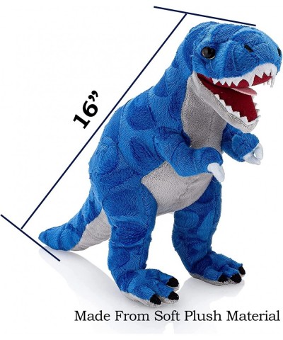 Stuffed T-Rex Dinosaur Plush 16 Inch Blue Dinosaur Stuffed Animals for Boys or Girls (T-Rex) $27.30 Stuffed Animals & Teddy B...