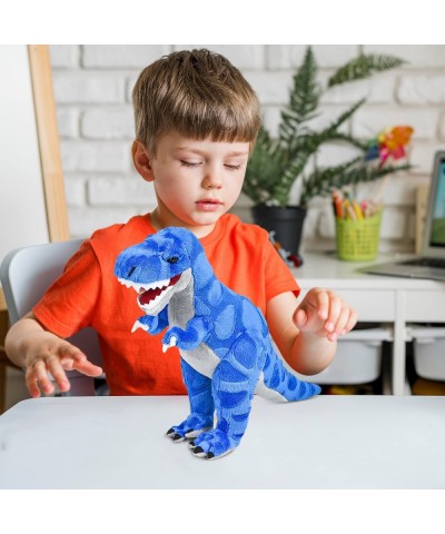 Stuffed T-Rex Dinosaur Plush 16 Inch Blue Dinosaur Stuffed Animals for Boys or Girls (T-Rex) $27.30 Stuffed Animals & Teddy B...