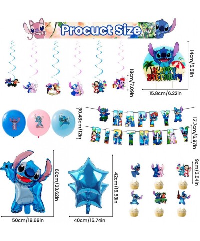 Cute Lilo and Stitch Birthday Party Supplies Perfect Lilo and Stitch Party Decorations Include Birthday Banner stitch cake to...