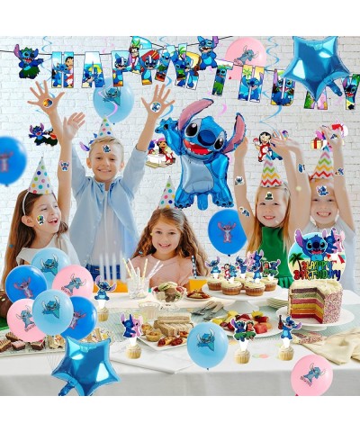 Cute Lilo and Stitch Birthday Party Supplies Perfect Lilo and Stitch Party Decorations Include Birthday Banner stitch cake to...