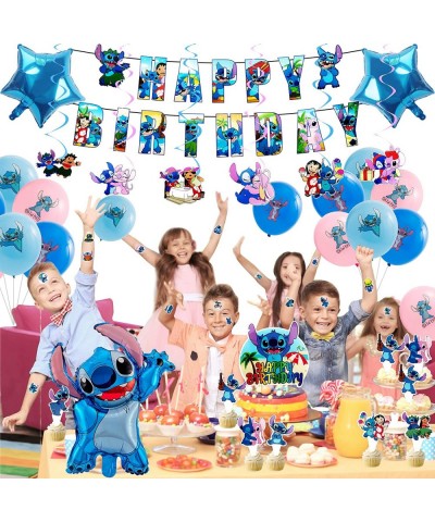 Cute Lilo and Stitch Birthday Party Supplies Perfect Lilo and Stitch Party Decorations Include Birthday Banner stitch cake to...