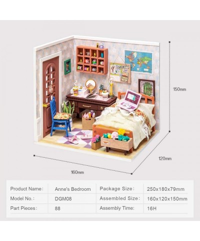 DIY Miniature Dollhouse Kit Kitchen Diorama Scale Model Gifts for Teens/Adults (Mrs Charlie's Dinning Room) $28.54 Dollhouse ...