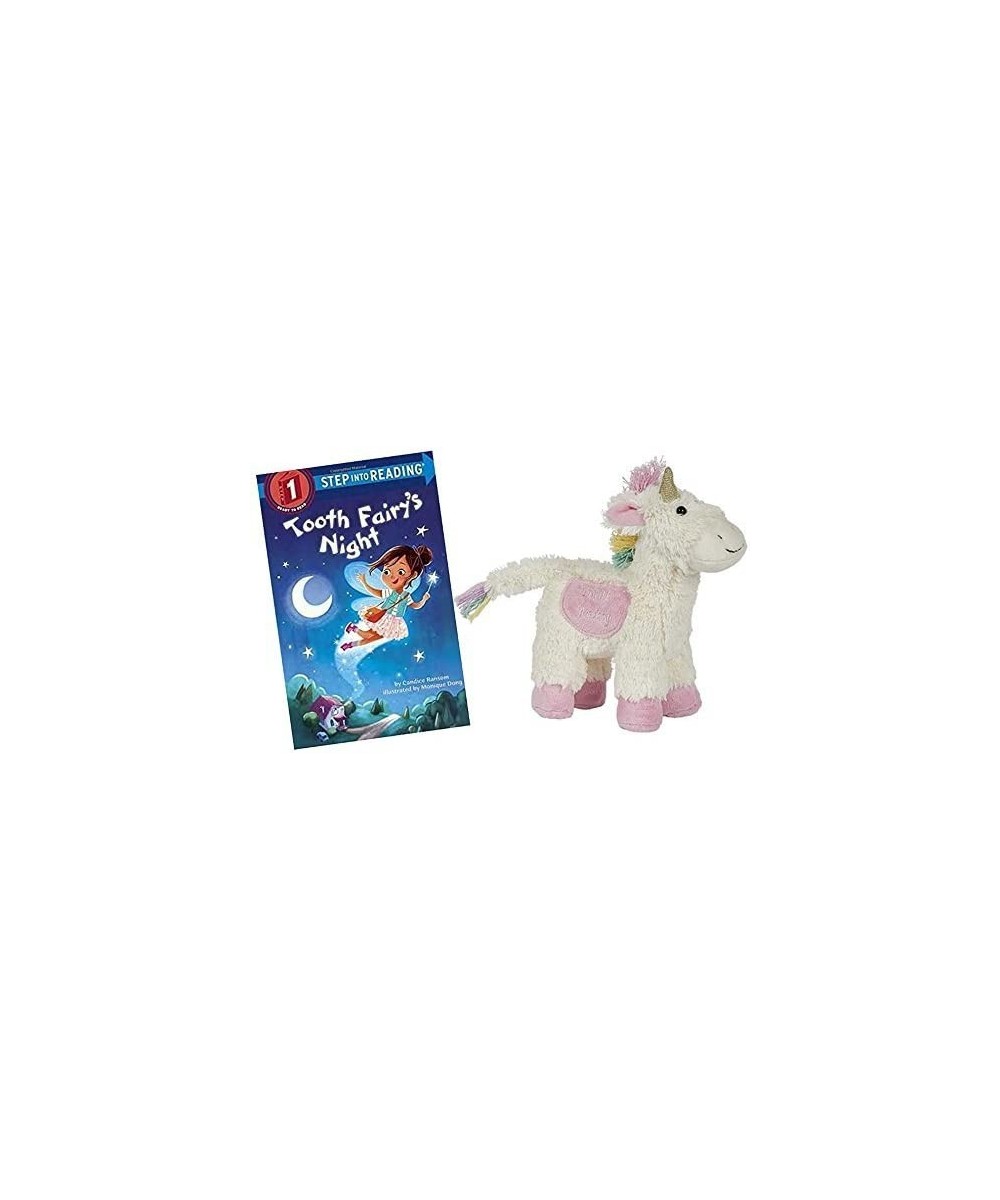 | Trixie The Unicorn Tooth Fairy Pillow Stuffed Animal Plush with Pocket | Tooth Fairy's Night Book | First Loose Tooth Gift ...