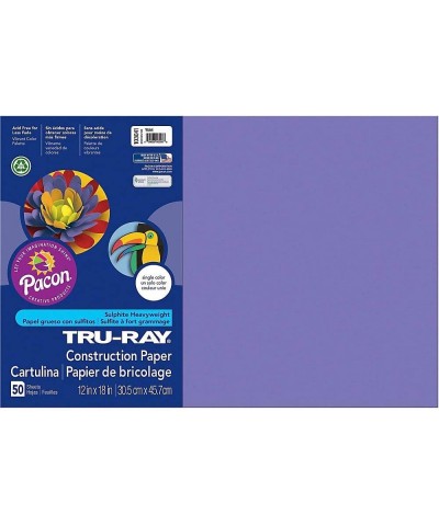 Tru-Ray® Heavyweight Construction Paper Violet 12" x 18" 50 Sheets - PAC103041 $19.42 Kids' Drawing & Writing Boards