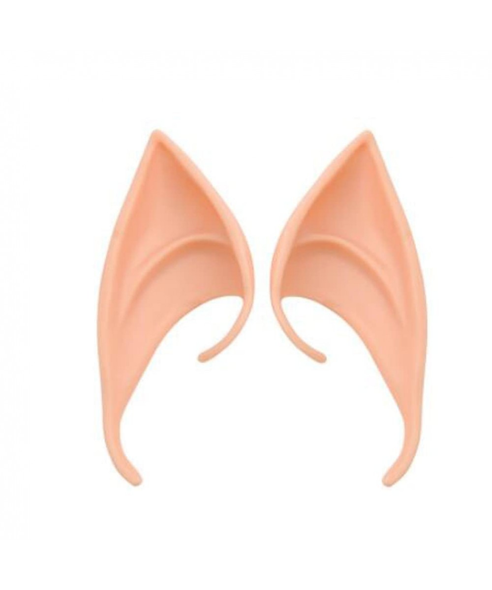 Cute Elf Ears Vampire Ears Soft Pointed Head Monster Ears with Headgear Dress Up Costume Cosplay (10CM Skin Tone) $12.92 Kids...