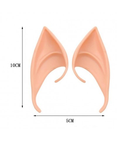 Cute Elf Ears Vampire Ears Soft Pointed Head Monster Ears with Headgear Dress Up Costume Cosplay (10CM Skin Tone) $12.92 Kids...